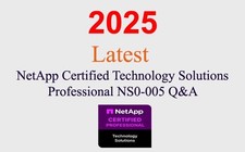 NetApp Technology Solutions Professional NS0-005 Q A GUARANTEED 1 month update 