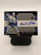 2005-06 Upper Deck Trilogy #SFS-NA Nik Antropov Script One