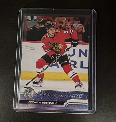 Upper Deck 2023-24 Series 2 Young Guns Connor Bedard #451 Blackhawks RC