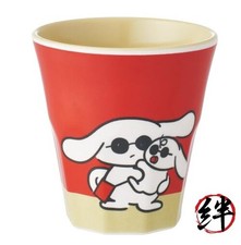 Gobelet enfant patineur 270 ml mélamine Sanrio I.CINNAMOROLL rouge VTT2-A