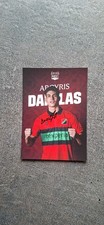 ARGYRIS DARELAS # NEC 25/26 / GREECE - 6x4 SIGNED AUTOGRAPHCARD (1)