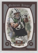 2009 Donruss Threads Pro Gridiron Kings Red Framed 65/100 Dustin Keller #18 0a9