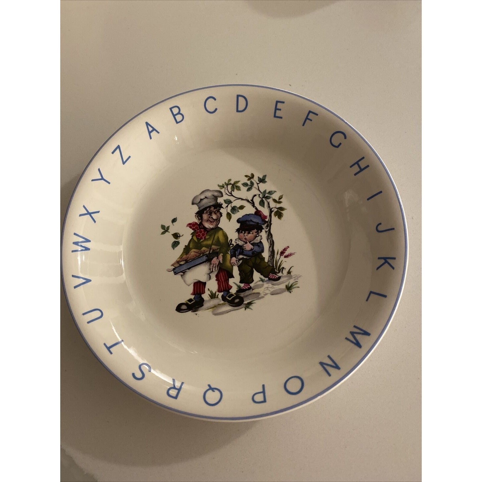 Lord Nelson Vintage Pottery Set Of 3 Bowl, Cup, & Plate Nursery Rhyme England