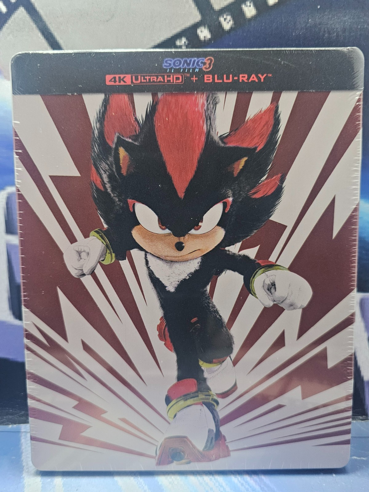 Sonic 3 - Il film (4K Ultra HD + Blu-Ray Disc - Steelbook Rossa)