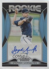2019 Panini Prizm Rookie Carolina Blue 61/100 Stephen Gonsalves #RA-SG Auto 0q3
