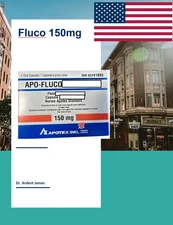 SHIP FROM US FAST 1 Cap 150 m g FLUCONAZOL3 New