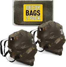 DecoyPro Mesh Decoy Bags - 2 Decoy Bag Bundle - Duck Decoy Bag - Goose Decoy Bag