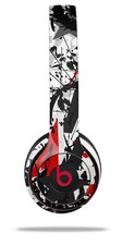 Skin Wrap for Beats Solo Wireless 2 3 4 Baja 0018 Red SKIN ONLY