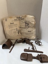 Louis Marx Toys Vintage JohnnyWest Saddle, Saddle Bag, Blankets Etc 1960s 1