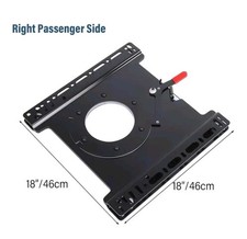 Swivel Seat Base, Right Passenger Seat Swivel Base Replacement, 360 Degree RV