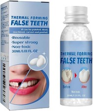 Fake Tooth Repair Kit - Thermal Beads for Filling, Fix the Missing and Broken...