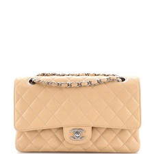 Chanel Classic Double Flap Bag Quilted Caviar Medium