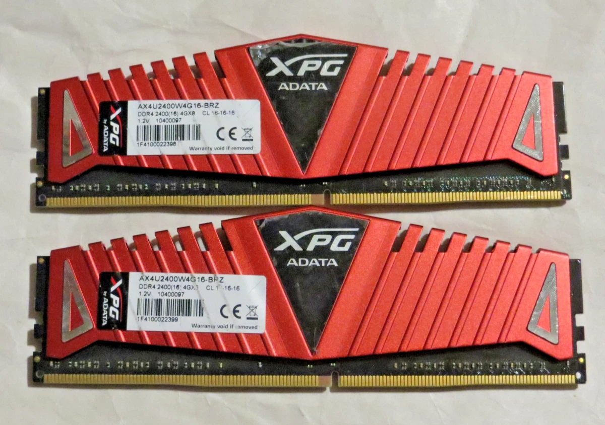ADATA DDR4 SDRAM Memory (RAM) 2 Modules for sale | eBay