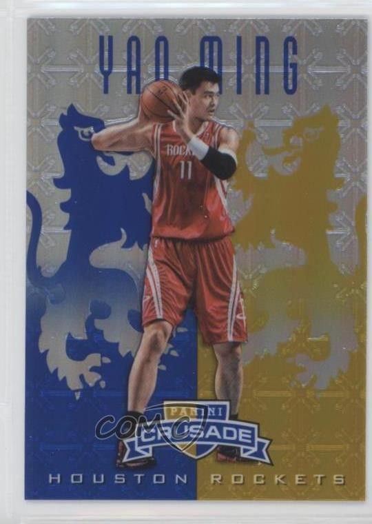 2012-13 Panini Crusade Crusade Blue Yao Ming #142 HOF d5c