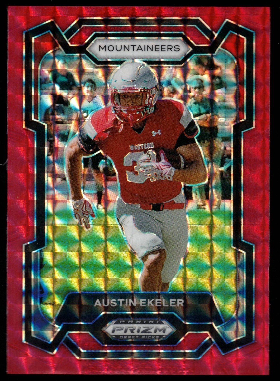 Austin Ekeler 2024 Panini Prizm Draft Picks Red Finite Prizm /125 #70 FREE SHIP