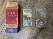 1946 47 48 Dodge D-24 Sedan Nos Mopar Glass Parking Light Lenses 1154375