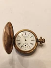 1892 Waltham Model 1890 6S 7J  Pocket Watch Gold Filled Hunter Parts/Repair