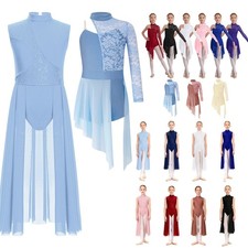Figure skating dress girls contemporary ballet dress ballet leotard dance dress dance