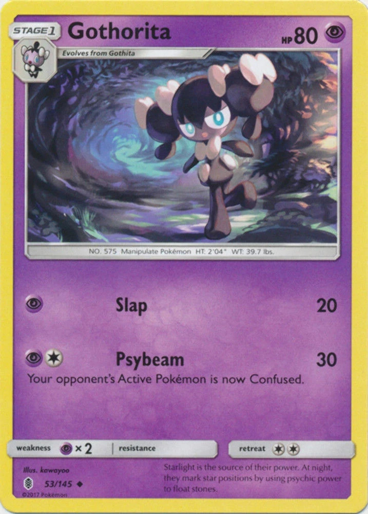 Gothorita- Uncommon - Pokemon TCG - B&W Boundaries Crossed - 76/149