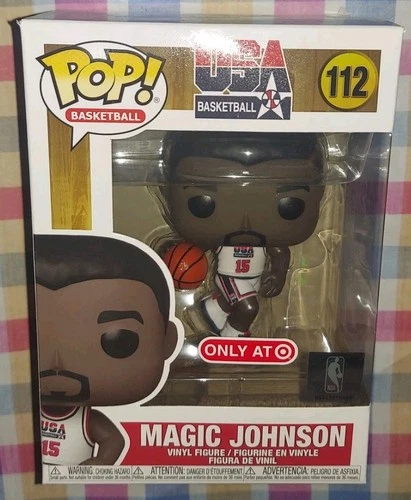 FUNKO POP! MAGIC JOHNSON NBA BASKETBALL LEGEND 1992 USA OLYMPIC DREAM TEAM NEW