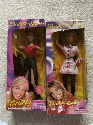 Britney Spears Doll Collection Crazy 1999 Born to Rare Vintage