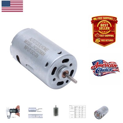 Durable Mini DC Motor 12000 RPM - Perfect for R/C Vehicles & DIY Projects