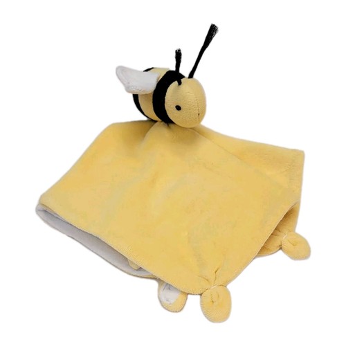 Coperta di sicurezza Burts Bees Bumble Bee Lovey bambino giallo cotone biologico - Foto 2 di 11