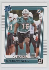 2021 Panini Donruss Rated Rookie Jaelan Phillips #336 0t0c