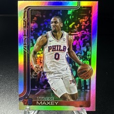 2025-26 Topps - Tyrese Maxey #21 Rainbow Foilboard Philadelphia 76ers
