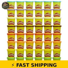 Play-Doh 48 Cans Modeling Compound Bulk Pack for Kids