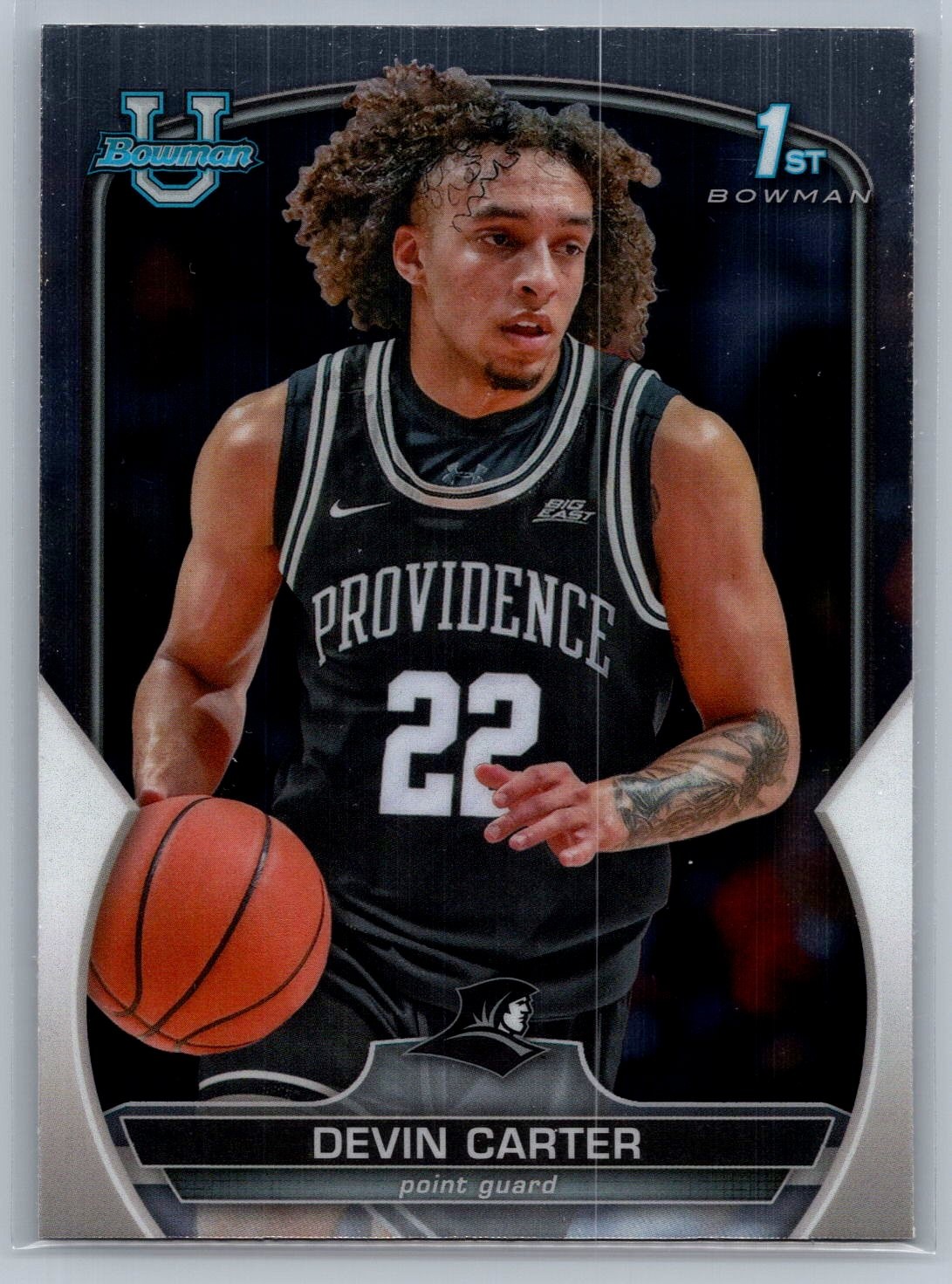 2022-23 Bowman University Chrome #6 Devin Carter Providence Friars