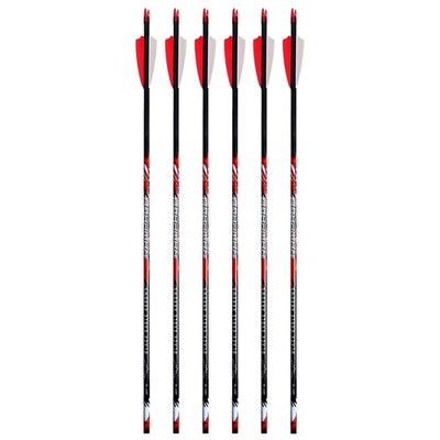 Black Eagle Rampage 2.5'' Shield Cut Arrows 6 Pack .001''-300 (33826): BRAND NEW