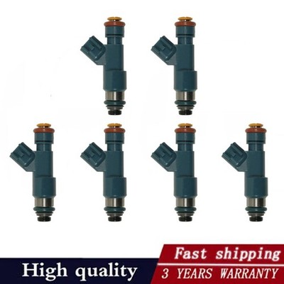 6Pcs Fuel Injectors 307775010 For 2010-2015 XC60 2007-2013 XC90 3.2L L6 FJ1066