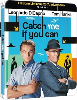 Catch Me If You Can Prova A Prendermi 20th Anniversary Steelbook Edition Blu-Ray