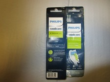 Philips Sonicare HX6062/65 Replacement Toothbrush Lot Of Two