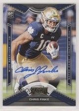 2020 Panini Chronicles Draft Picks Playoff Signatures Chris Finke #19 Auto fm0