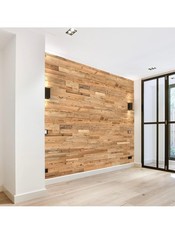 1m²-Reclaimed Pallet Wood FREE P&P - Wall Cladding Recycled Timber Rustic Boards