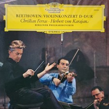 Beethoven:Violin Concerto. Christian Ferras, Karajan/Berlin PO DG 139 021 GER