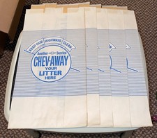 5 Nos Vintage Chevrolet Litter Bags 5 Nos Vintage Chevrolet Litter Bags
