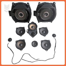 07-13 Bmw X5 E70 Speaker Subwoofer Audio Sound System Set Oem
