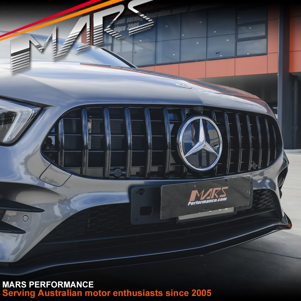 Mercedes-Benz/AMG/A45/フロントグリル Black AMG A45 Style Bumper Bar Grille Gril for Mercedes A W177