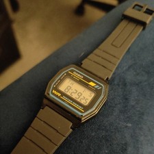 Vtg 1980s digital Casio f23w Quartz Gents Watch in good condition working 