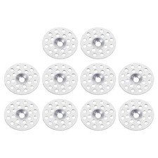 400pack 25mmx2mm Washers for Fixing Insulation Board Flat Gaskets Pin Fasteners