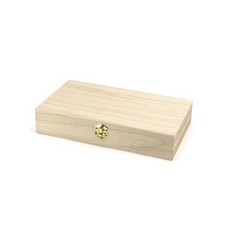 Bare Wood Storage Box 27cm x 16cm x 5cm