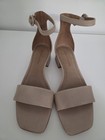 New Bernardo Women’s Beige Leather Strappy Ankle Strap Buckle Sandals 8 M NW — photo 2