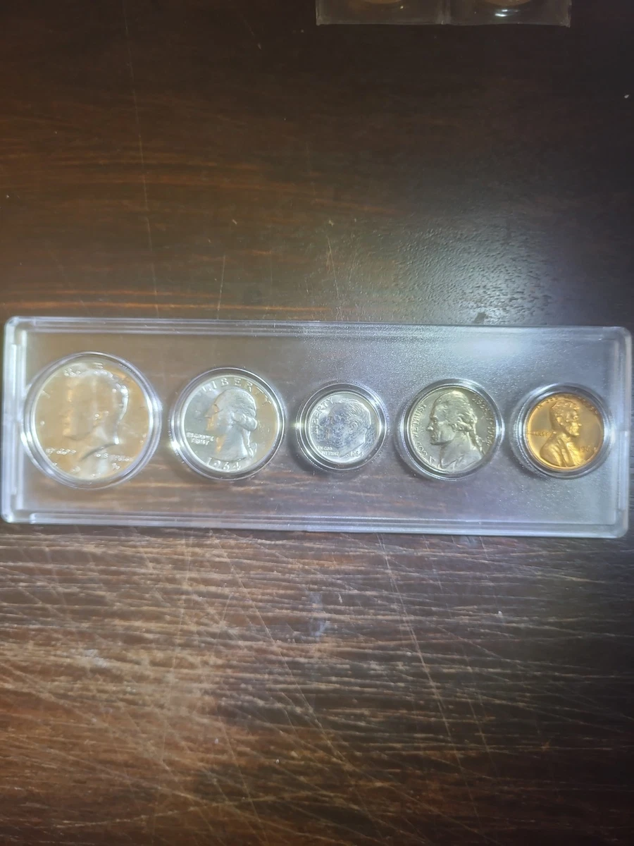 25+ Uncirculated Uncertified 1964 US Coin Mint Sets for sale