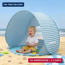 Pop Up Baby Beach Tent with UPF50 UV Protection, Portable Toddler Sun Sh