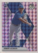 2020 Panini Chronicles Mosaic Purple Prizm 43/49 Adbert Alzolay #29 no9