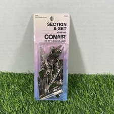 Conair Section Set Single Prong Clips; 30 CT, Secure-Hold Hair Clips, Silver