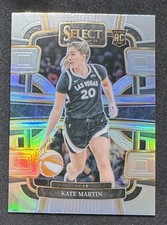2024 Panini Select WNBA - Concourse Kate Martin #22 Silver Prizm (RC)